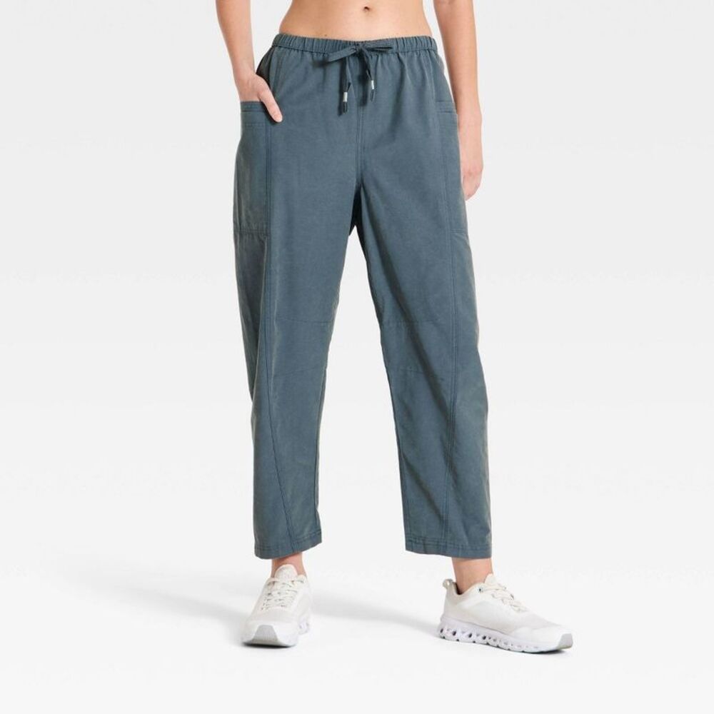 Women's Active Woven Dance Pants - JoyLab Dark Gray L